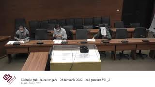 Licitație publică cu strigare - 26 Ianuarie 2022 - cod parcare 391_2