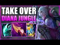 HOW TO PLAY DIANA & TAKE CONTROL OF THE JUNGLE - Best Build/Runes Diana Guide S+ - League of Legends