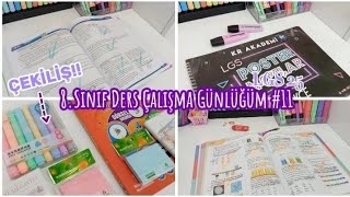 8.SINIF DERS ÇALIŞMA GÜNLÜĞÜM📚 #11 LGS'25 / ÇEKİLİŞ🎁🎉