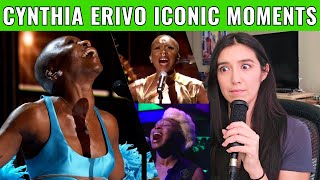 Singer Reacts to Cynthia Erivo Iconic Moments