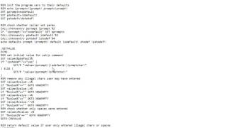 Create & Execute Windows Command Files yesno input Function
