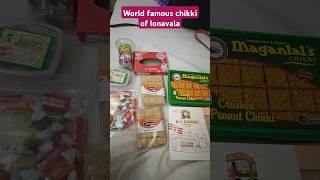 world famous chikki brand of lonavala #lonavalatrip #chikki #peanutchikki #dryfruitchikki