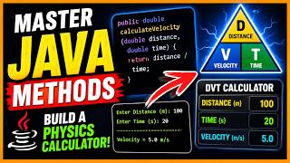 Java Methods Tutorial: Build a Physics Calculator (DVT) 🚀