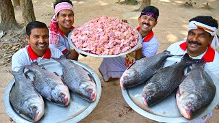 Bengali famous Katla Macher Vapa recipe | Steamed Katla fish \u0026 Chicken Curry recipe