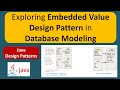Exploring Embedded Value Design Pattern in Database Modeling