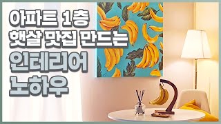 채광 적은 집, 햇살 맛집 만드는 노하우 공개! 아파트 1층 추천 인테리어! 아이럭스 페인트로 어두운 공간을 화사하게 바꾸는 침실 인테리어