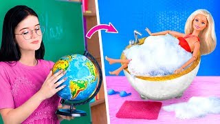 Never Too Old For Dolls / 7 DIY Barbie Furniture Out Of School Supplies