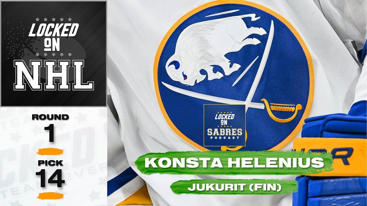 Buffalo Sabres Draft Konsta Helenius In 2024 NHL Draft | Locked On ...