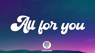 Cian Ducrot, Ella Henderson - All For You (Lyrics)