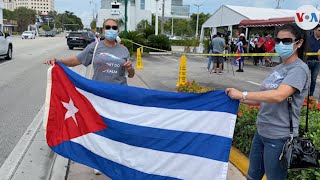 Continúan los reclamos de cubanos en Miami