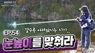 [도요TV ep.54] 낚시하기가 힘든 계절이라고요? 다 방법이 있습니다!😎