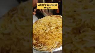 World's Overrated Paradise Biryani #shorts #biryani