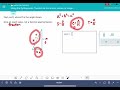 ALEKS: Using the Pythagorean Theorem to find a sine, cosine, or tangent ratio in a right triangle