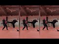 咏春日常基本功——桩马、腿法 wing chun s daily basic skills man pile leg method.