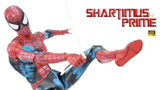 MAFEX Spider-Man Comic Version 2.0 Cell Shading Medicom Marvel Comics 4K Import Action Figure Review