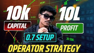 Operator Trading Strategy 0.7 || 0.7 Setup || #trading #stockmarket #livetrading