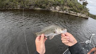 Lure fishing at the Glenelg River