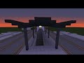 minecraft 台灣鐵路 64《大肚車站》 taiwan real railway station in minecraft