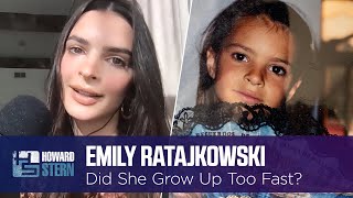 Emily Ratajkowski on Having to Grow Up Fast