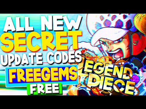 ALL 10 NEW *FREE GEMS* CODES in LEGEND PIECE CODES! (Roblox Legend Piece Codes) ROBLOX