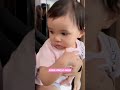 azura pintar banget bilang makasih saat dikasih mochi sama mama nur