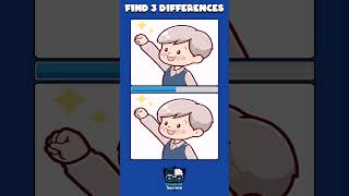 Can you find 3 differences between the two images   Challenge #304   #emoji quiz #find differences