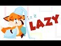 The Lazy Fox | Stories For Children | Cartoon Videos For Babies