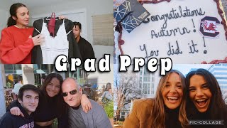 VLOGMAS 17 | grad parties, family lunch, jim in town!