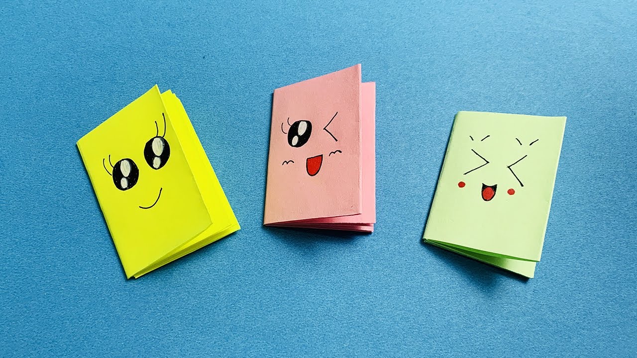 Mini Book Origami Tutorial