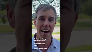 Join us today in Conroe for a Montgomery County town hall. Moonlight Venue at noon.