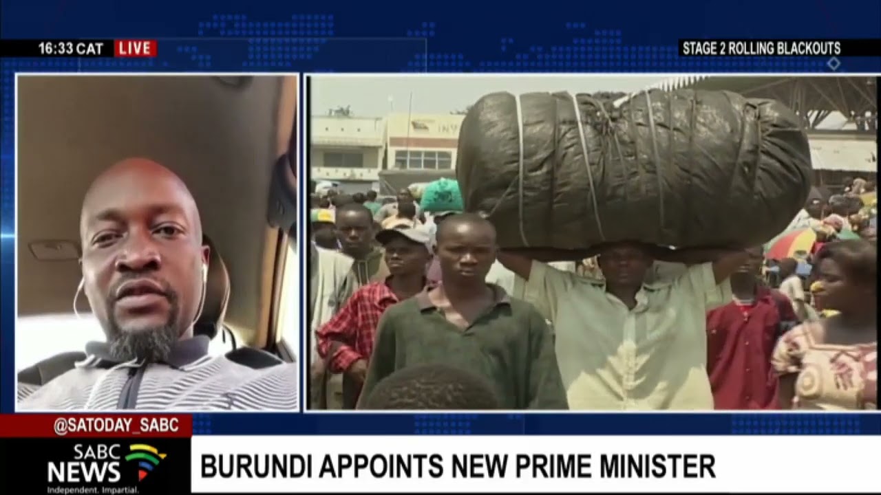 Burundi Has A New Prime Minister Gervais Ndirakobuca - YouTube