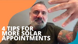 4 tips to get more virtual solar appointments