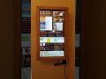 LCD touch Screen smart mirror wall mounted display