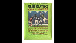 Vintage 1973 Subbuteo Continental Club Edition Table Football