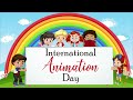 International Animation Day Wishes | WhatsApp Status | Motion Graphics Animation