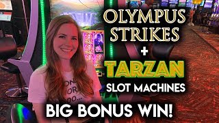 FINALLY! Winning on Tarzan Slot Machine! AWESOME BONUS!