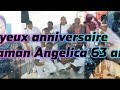 L'anniversaire de Maman Angelica (63 ans ) avec Peter KIMONEKENE