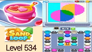 🏖️ Sand loop hard level 534 solution and walkthrough for gameplay