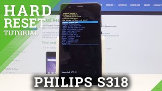 How to Hard Reset Philips S318 - Remove Screen Lock / Wipe Data