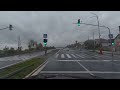 driving the main route to rožňava from košice on a rainy day fall2023 4k