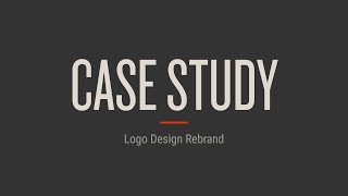 Logo/Brand Redesign Process and Case Study - Design Pilot