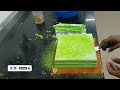 1kg simple square kiwi cake design kiwi cake decoration ideas