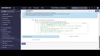 Record Producers Episode 38 #servicenow #tutorial #education #learning