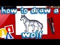 How To Draw A Realistic Wolf