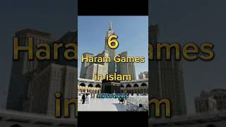 6 Haram Games in islam🥵#shorts #islamic #games #pubg #minecraft #freefire #haram #viral #allah