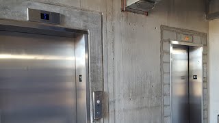 June 2019: KONE Hydraulic Scenic Elevator at at Mississauga Hospital in Mississauga ON