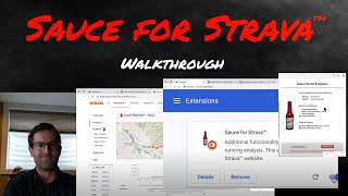 Sauce for Strava™ Walkthrough