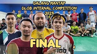 MAIN CEPAT DAN GANAS - FINAL DALANG MANTAP DLOB COMPETITION #pbsi #tarkam #bulutangkis #pbsi #seru