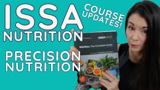 ISSA Nutrition Coach \u0026 Precision Nutrition (PN1) Course Updates + Save $100!