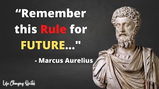 Marcus Aurelius Quotes which are better to know TODAY or regret, Meditation  Life Changing Quotes